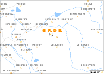 map of Anivorano