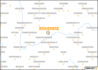 map of Anivorano