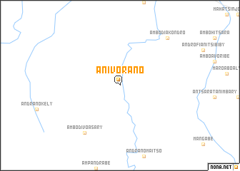 map of Anivorano