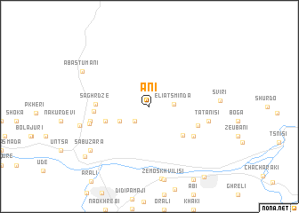 map of Ani