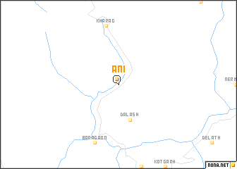 map of Ani