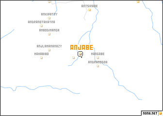 map of Anjabe