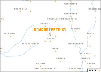 map of Anjabotretriky