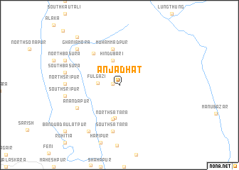 map of Anjadhat