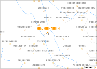 map of Anjahamana