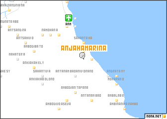 map of Anjahamarina