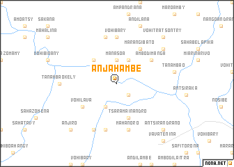 map of Anjahambe