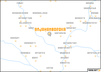 map of Anjahamboroka