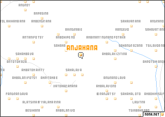 map of Anjahana