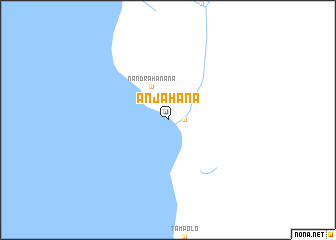 map of Anjahana