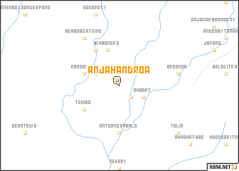 map of Anjahandroa