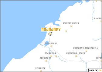 map of Anjajavy