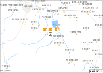 map of Anjalās