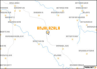 map of Anjalazala