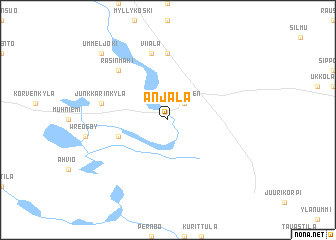 map of Anjala