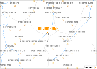map of Anjamanga