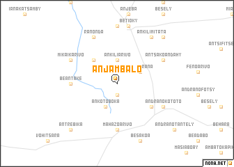 map of Anjambalo