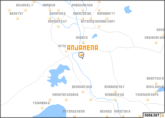 map of Anjamena