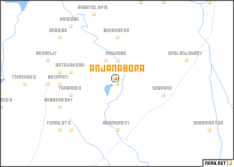 map of Anjanabora