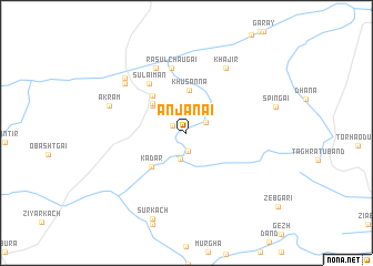 map of Anjanai