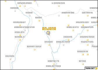 map of Anjana