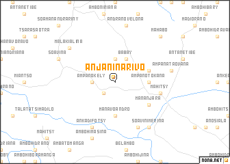 map of Anjaninarivo