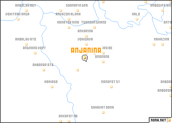 map of Anjanina