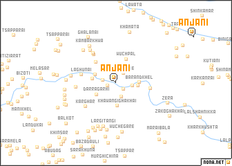 map of Anjāni