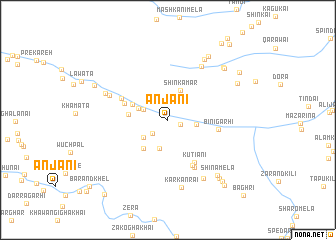 map of Anjāni