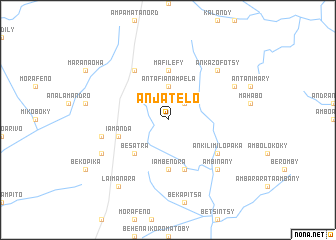 map of Anjatelo