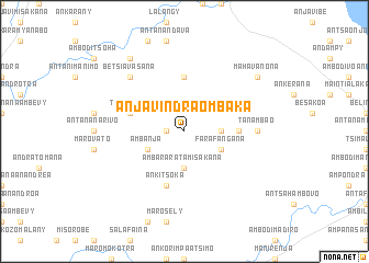 map of Anjavindraombaka