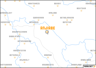 map of Anjiabe