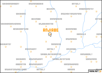 map of Anjiabe