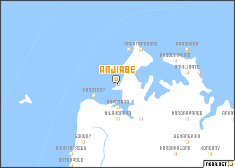map of Anjiabe