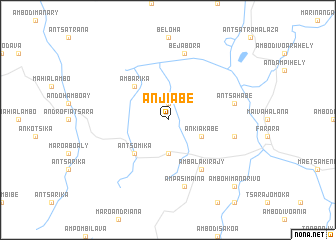 map of Anjiabe