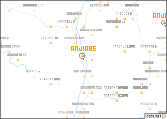 map of Anjiabe