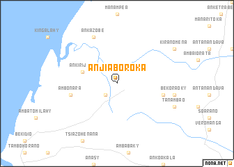 map of Anjiaboroka