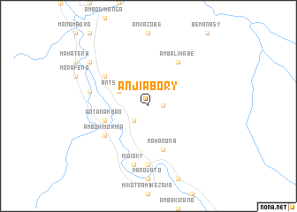 map of Anjiabory