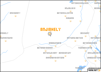 map of Anjiahely