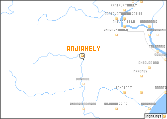 map of Anjiahely