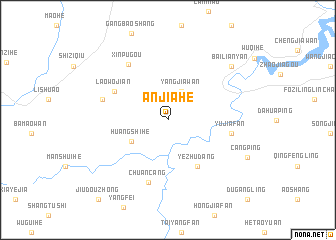 map of Anjiahe