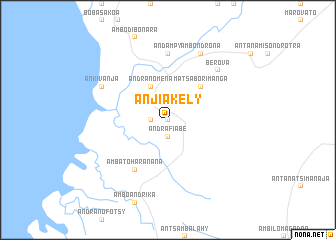 map of Anjiakely
