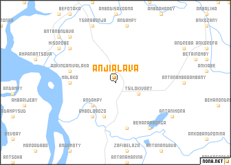 map of Anjialava