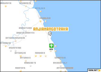 map of Anjiamangotraka