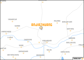 map of Anjiazhuang