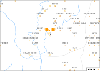 map of Anjida