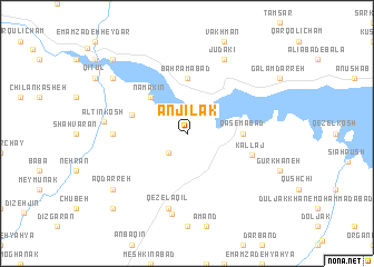 map of Anjīlak