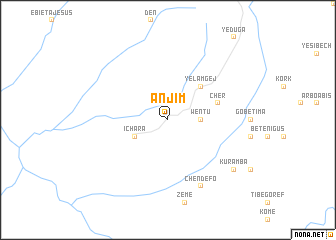 map of Ānjim