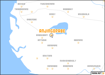 map of Anjingorabe