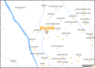 map of Anjinho